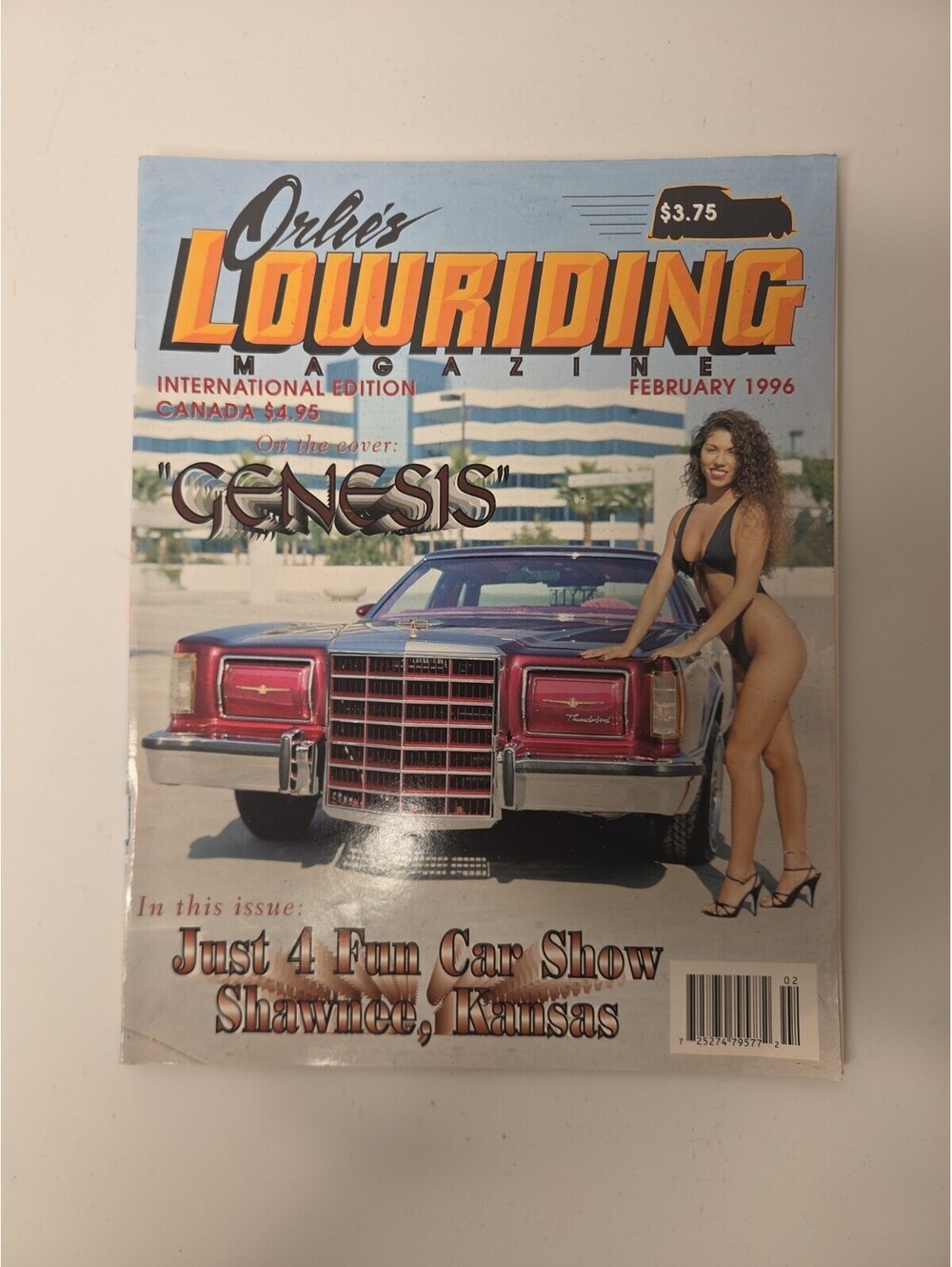Orlie's Lowriding Magazine February 1996 Fun car Shows Shawnee Kansas Excellent